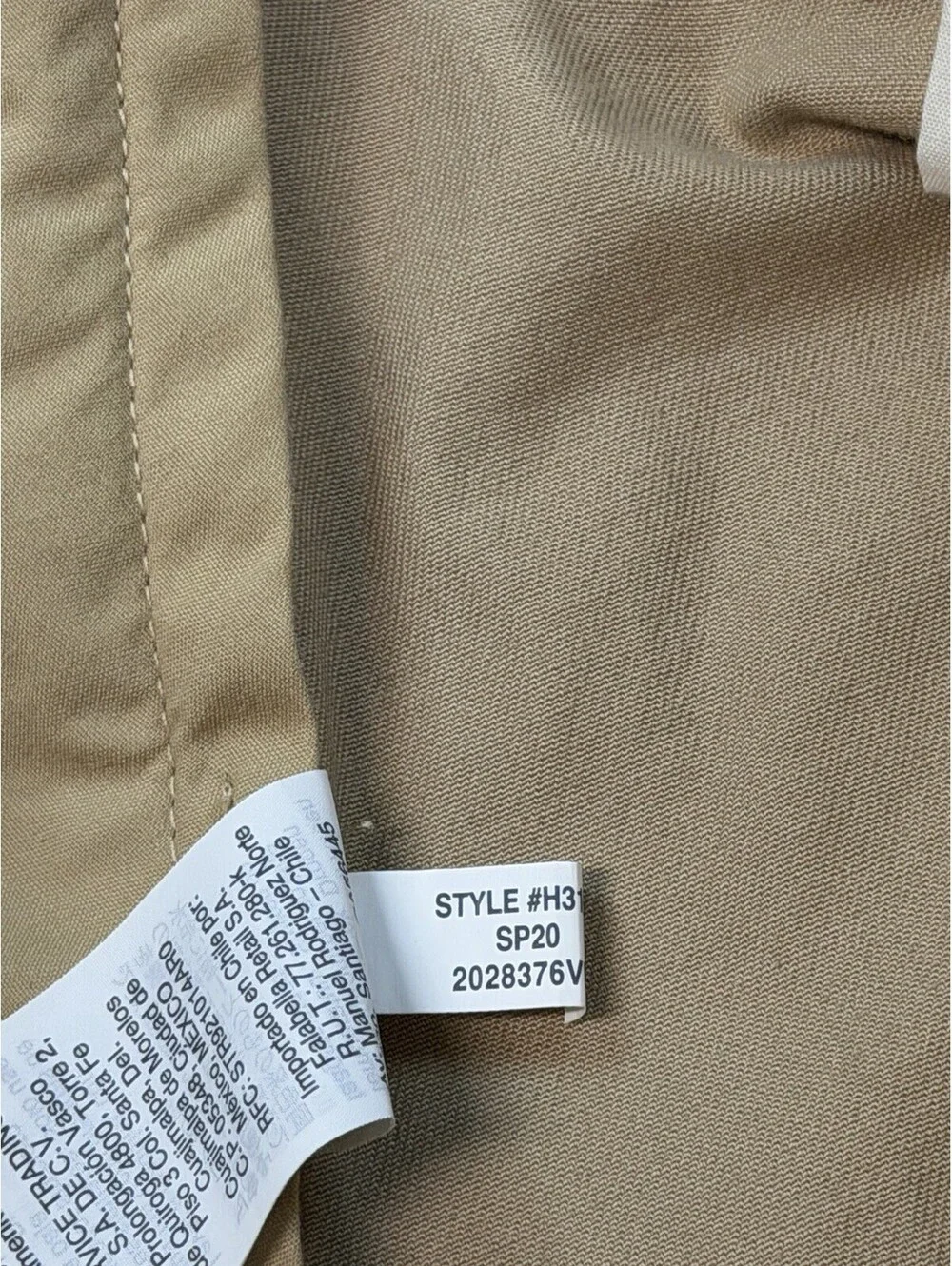 J.Crew Flex Slim Chino Pants Mens 30x32 Khaki Tan Stretch Casual